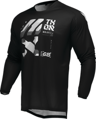 THOR Launchmode Brave Jersey - Black/Gray - 2XL - Part Number 2910-8223