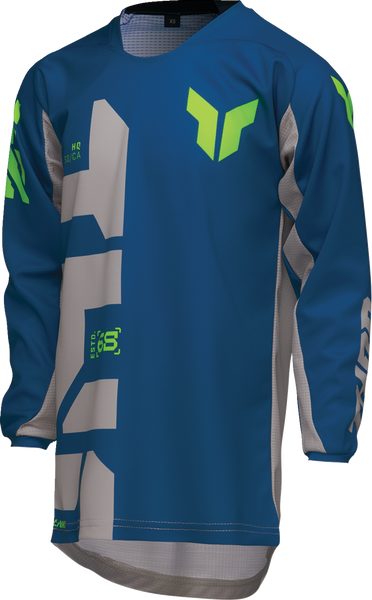 THOR Youth LAUNCHMODE Forge Jersey - Blue - Small 2912-2550