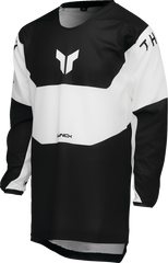 THOR Youth LAUNCHMODE Storm Jersey - Black - 2XS (Part No. 2912-2560)