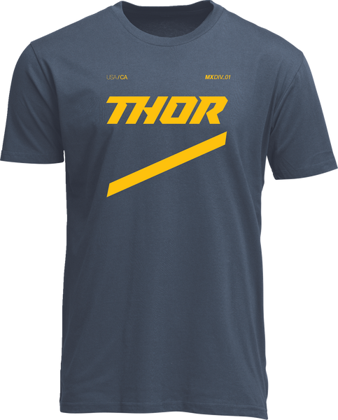 THOR Brave T-Shirt - Navy - Medium - Part No. 3030-24590