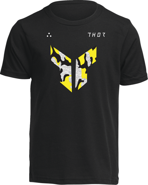 THOR Youth Iconic T-Shirt - Toxic Black - Small 3032-3837