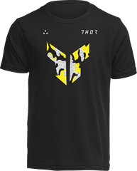 THOR Youth Iconic T-Shirt - Toxic Black - Small 3032-3837