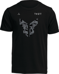 THOR Youth Iconic T-Shirt - Carbon Black - XS - Part Number 3032-3826