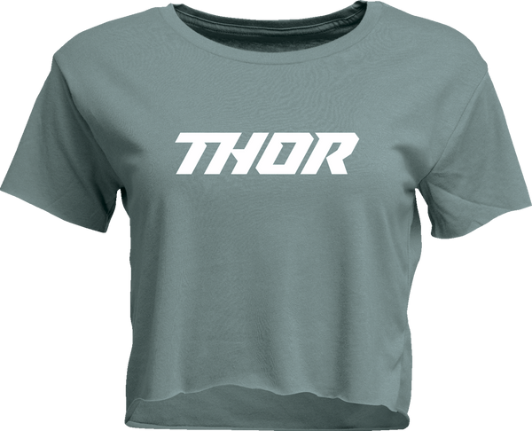 THOR Women's Corp Crop T-Shirt - Mineral - Medium 3031-4313