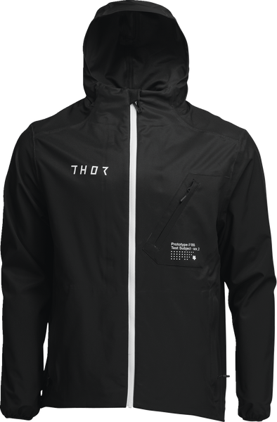 THOR Unit Light Shell Jacket - Black - XL - Part No. 2920-0830