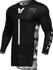 THOR SPORTMODE Riot Jersey - Black/Red - Small - Part Number 2910-8118