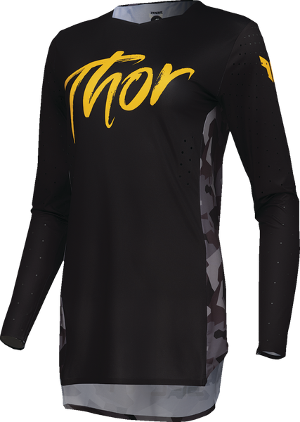 THOR Women's SPORTMODE Shadow Jersey - Black - Large - 2911-0328