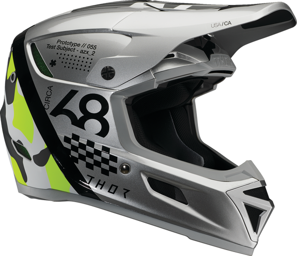 THOR Reflex Sport Helmet - Riot - MIPS? - Gray/Acid - Small - 0110-8770