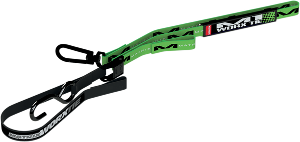 MATRIX CONCEPTS, LLC Worx Tie-Downs - 1" - Green M1 105