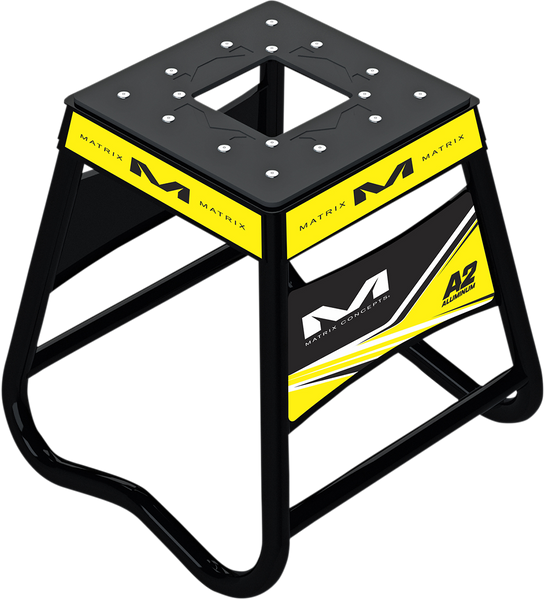 MATRIX CONCEPTS A2 Stand - Aluminum - Yellow/Black - Part Number A2 104