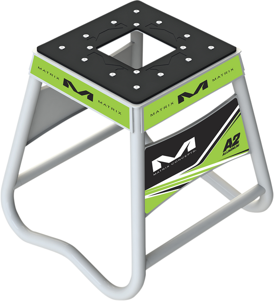 MATRIX CONCEPTS, LLC A2 Stand - Aluminum - Green/White A2 105