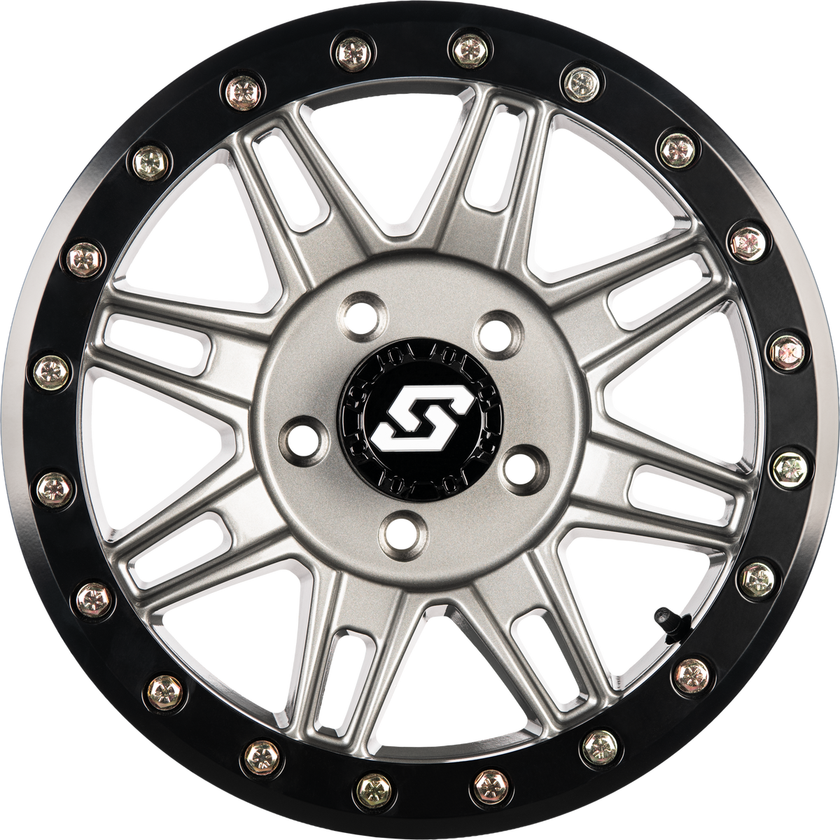 Clutch Bdlk Wheel 15x7 6/5.5 +72mm Gunmetal/Blk