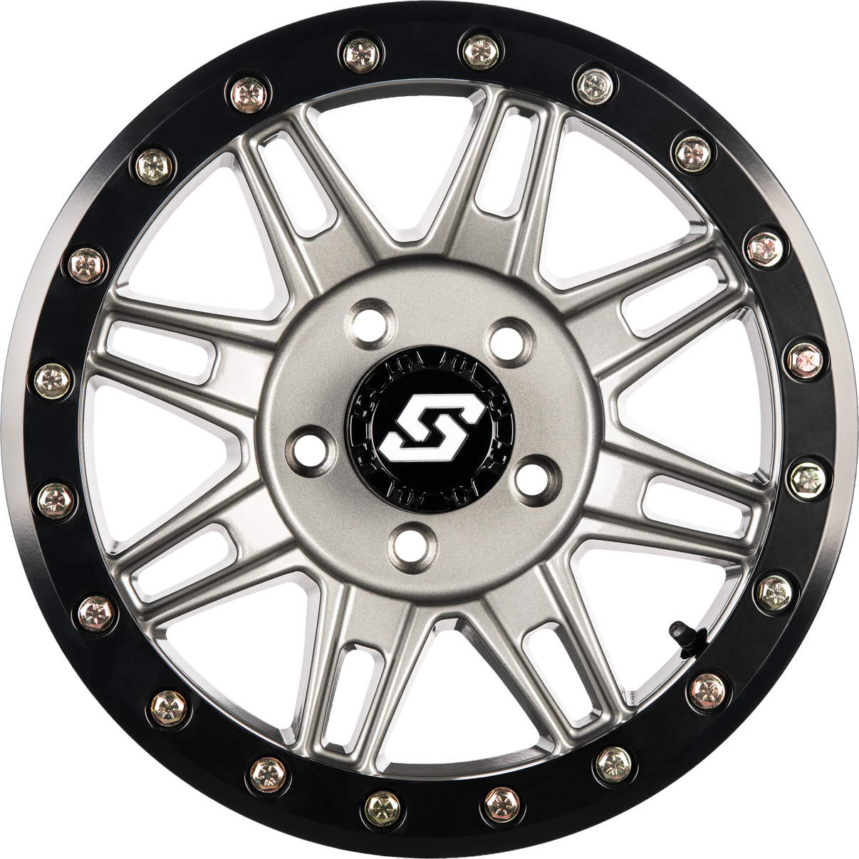 Clutch Bdlk Wheel 15x7 4/156 +10mm Gunmetal/Blk