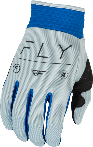 FLY RACING Women's F 16 Gloves - Arctic Grey/Blue, Part Number 377-810M