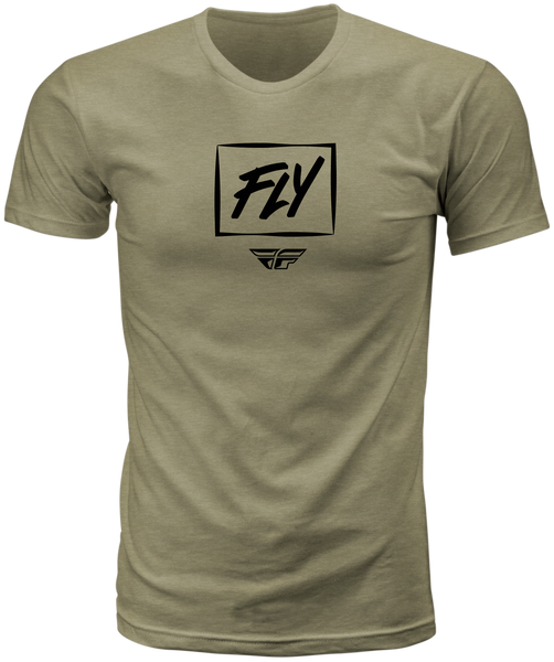 Fly Zoom Tee Light Olive Lg