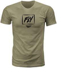 Fly Zoom Tee Light Olive Lg