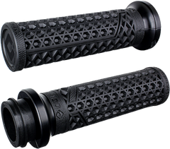 ODI Vans Signature TBW 1" Black/Matte Black Motorcycle Grips - V31VHTWB-MB