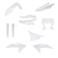 Acerbis 24+ KTM EXC/EXC-F/ XC-F/ XC-W/ XCF-W/ XW-F Plastic Kit - White