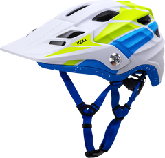 KALI Maya 3.0 Helmet - LTD Race - Matte Gray/Lime/Blue - S/M 0220424316