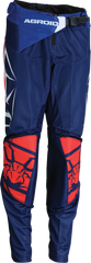 MOOSE RACING Youth Agroid Mesh Pants - Red/White/Blue - Part No. 2903-2557