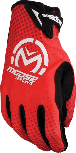 MOOSE RACING SX1* Gloves - Red - Large 3330-8050