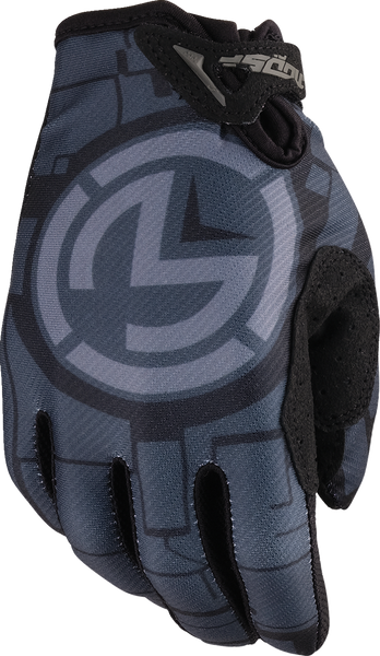 MOOSE RACING Youth SX1* Gloves - Black/Gray - XS 3332-1877