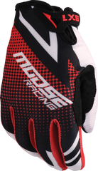 MOOSE RACING Youth SX1* Gloves - Red/Black - Medium 3332-1899