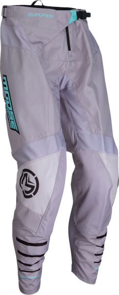 MOOSE RACING Qualifier Pants - Gray/Teal - Part Number 2901-11829