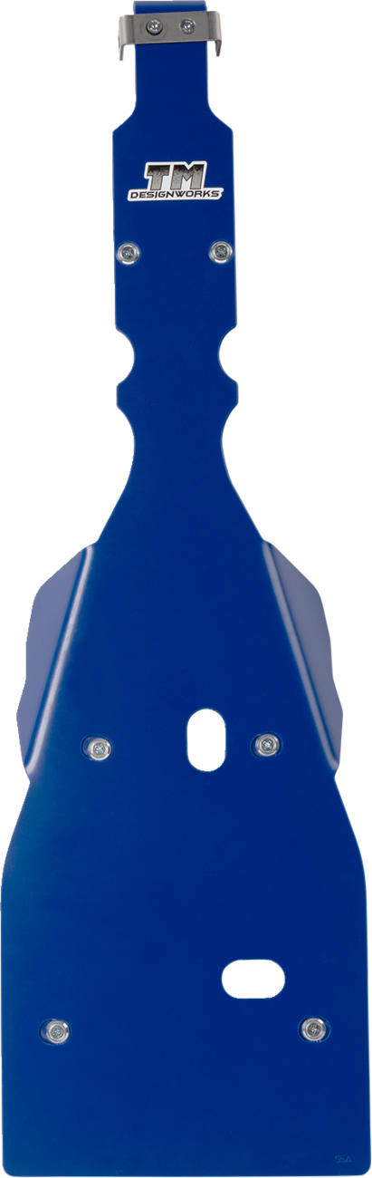 T.M. DESIGNWORKS Skid Plate - Blue - Yamaha - YFZ 450 YAFP-R450-BU
