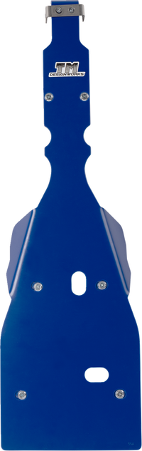 T.M. DESIGNWORKS Skid Plate - Blue - Yamaha - YFZ 450 YAFP-R450-BU