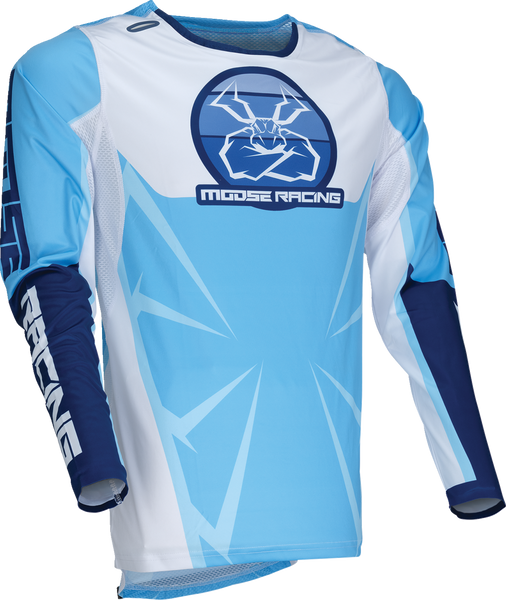 MOOSE RACING Agroid Jersey - Blue/White - XL (Part No. 2910-8134)