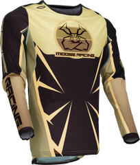 MOOSE RACING Agroid Jersey - Brown/Black - Large 2910-8147