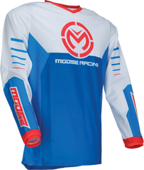 MOOSE RACING Qualifier Jersey - Red/White/Blue - Small - Part Number 2910-8175