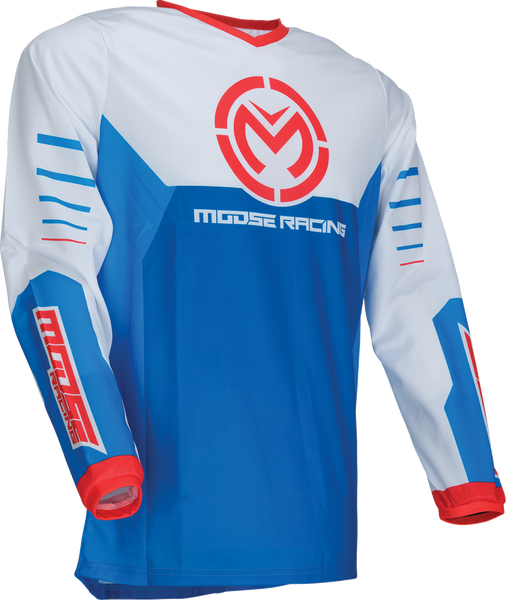 MOOSE RACING Qualifier Jersey - Red/White/Blue - 3XL 2910-8180