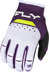 Kinetic Reload Gloves Deep Purple/White/Hi Vis Lg