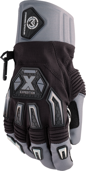 MOOSE RACING Expedition* Gloves - Black/Gray - 2XL - Part Number 3330-7925