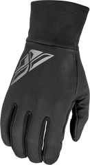 FLY RACING Glove Liners Black MD - Part #363-3960M