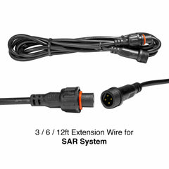 XK GLOW 12ft SAR System Extension Wire - Part Number XK-SAR-WIRE-12