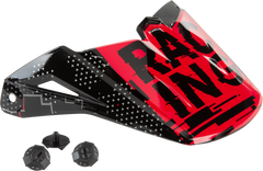 Youth Kinetic Scan Visor Black/Red