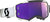 SCOTT Fury Goggle Prem Black/White Purple Chrome Works - Part Number 272828-7702281