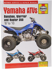 HAYNES Manual - Yamaha YFM350X/YFZ350 M2314