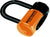 Kryptonite Evolution Series 4 Disc Lock - Orange (Part Number: 999591) with Pouch and Cable