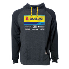 Factory Effex 2021 Suzuki Racewear Pullover - Charcoal-Black XXL