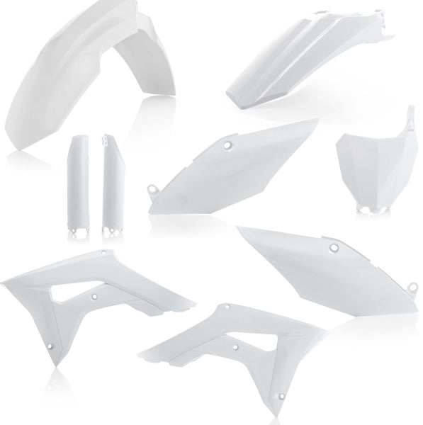 ACERBIS Full Plastic Kit White - Part Number 2630700002