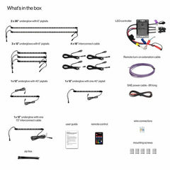 ECOXGEAR SEI-LEDZ4UGLW1236 6 Seater LED Kit with Controller