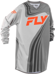 Youth F 16 Jersey Grey/Orange Yl