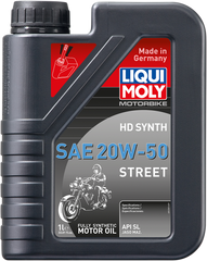 LIQUI MOLY H-D? Synthetic 4T Street Oil - 20W-50 - 1 Liter - Part Number 20100