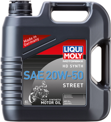 LIQUI MOLY H-D? Synthetic 4T Street Oil - 20W-50 - 4 Liter - Part No. 20102