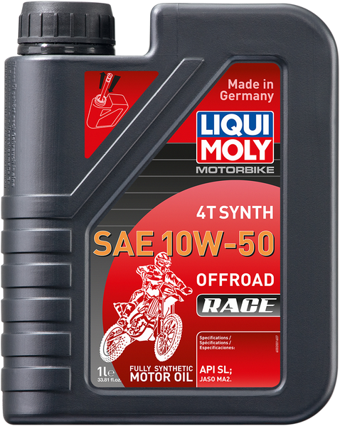 LIQUI MOLY Offroad Synthetic Oil - 10W-50 - Part Number 20078