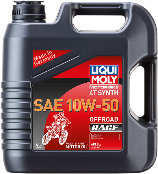 LIQUI MOLY Off-Road Synthetic Oil 10W-50 - 4L - Part Number 20080